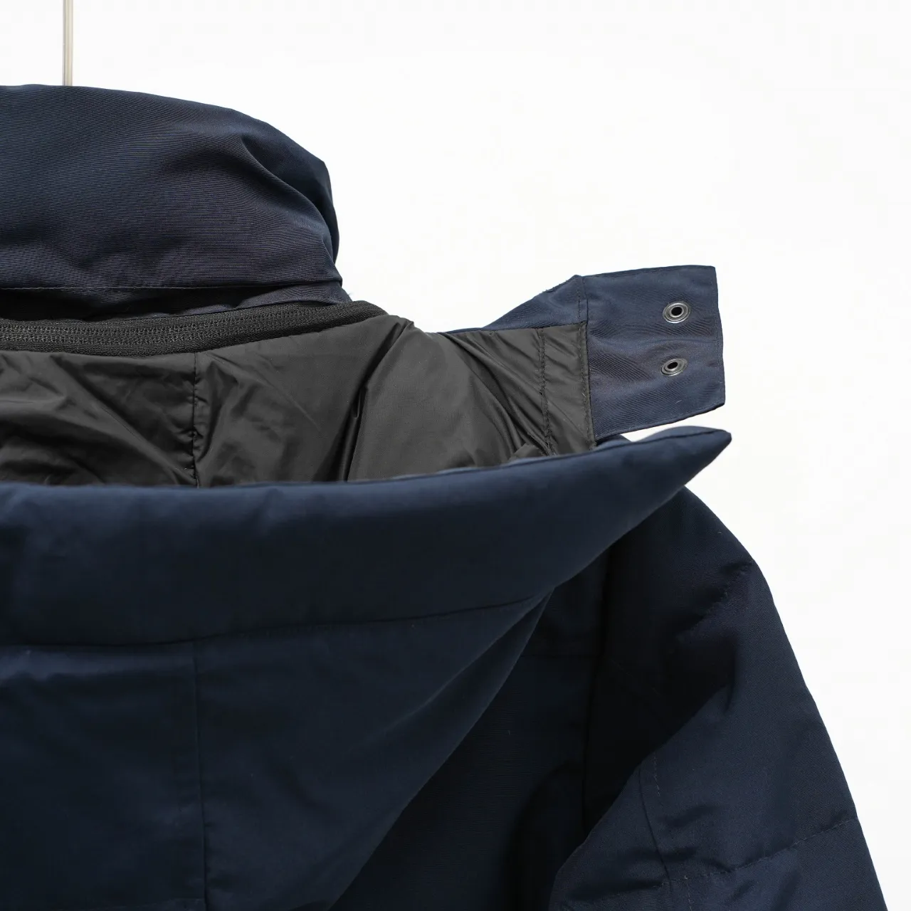 P740 CANADA GOOSE丨Canada Goose 29 New 2048 Hairless Collar Hooded Down Jacket Color: Dark Blue Red Size: XS-XXL
